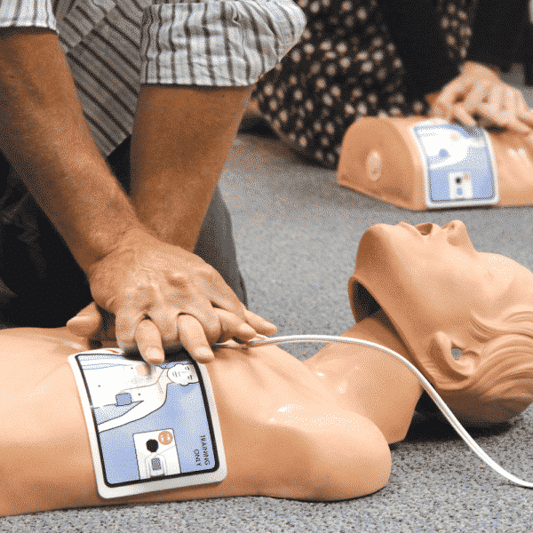 CPR Uni-Padz træningsstødpads til skarp ZOLL AED 3 hjertestarter