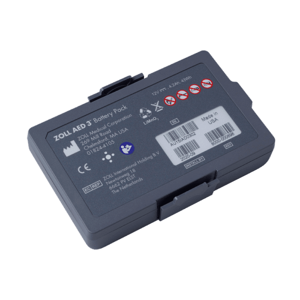 ZOLL AED 3 hjertestarter batteri